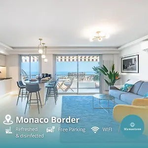  Appartamento Baie De Monaco - Terrasse Vue - Parking - Af